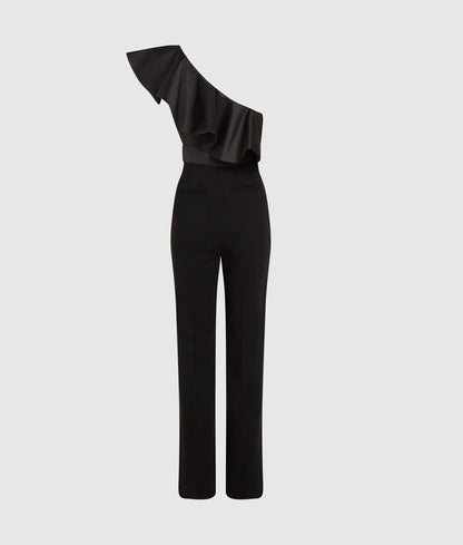 One-shoulder jumpsuit