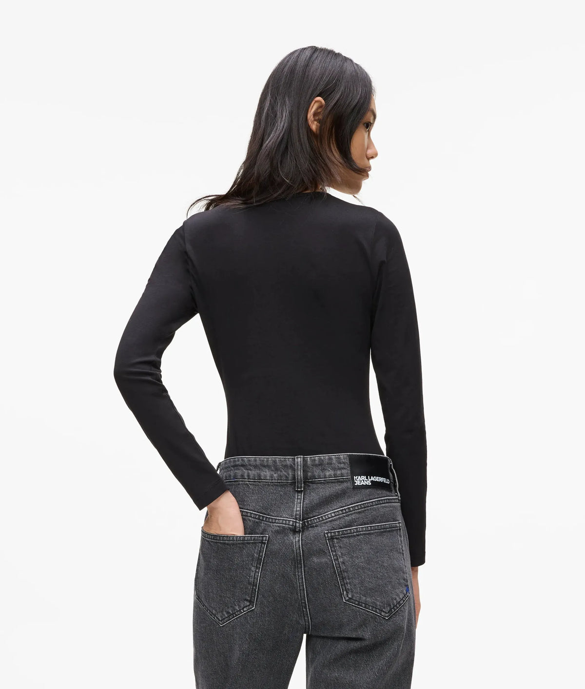 Long-sleeved bodysuit