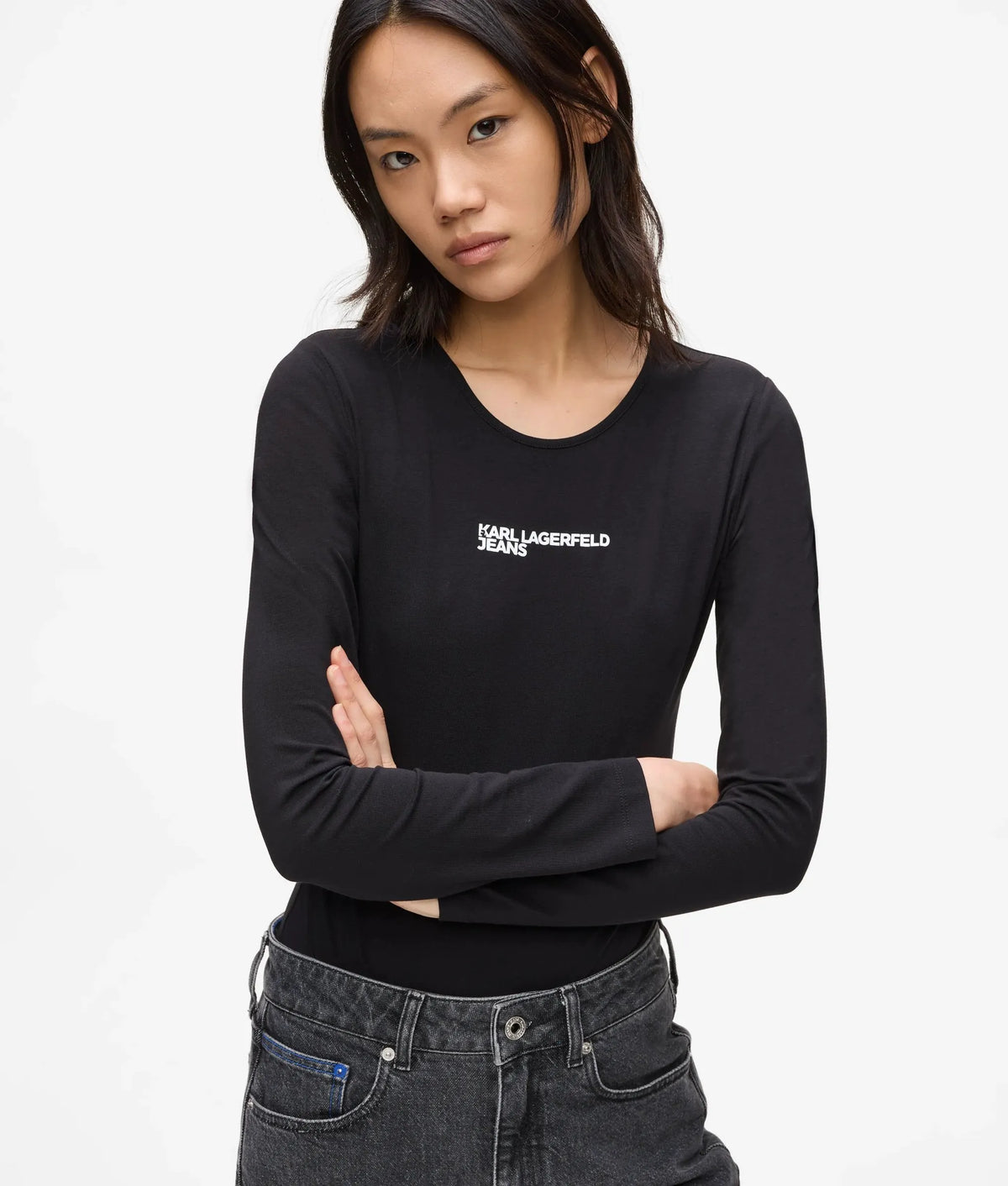 Long-sleeved bodysuit