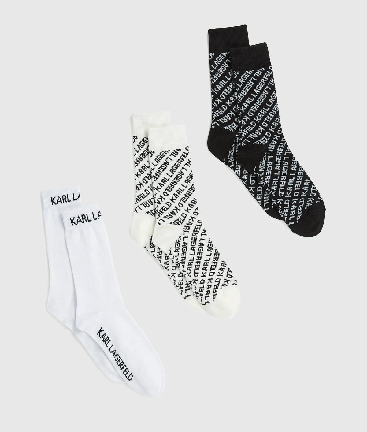All-over logo socks – 3-pack