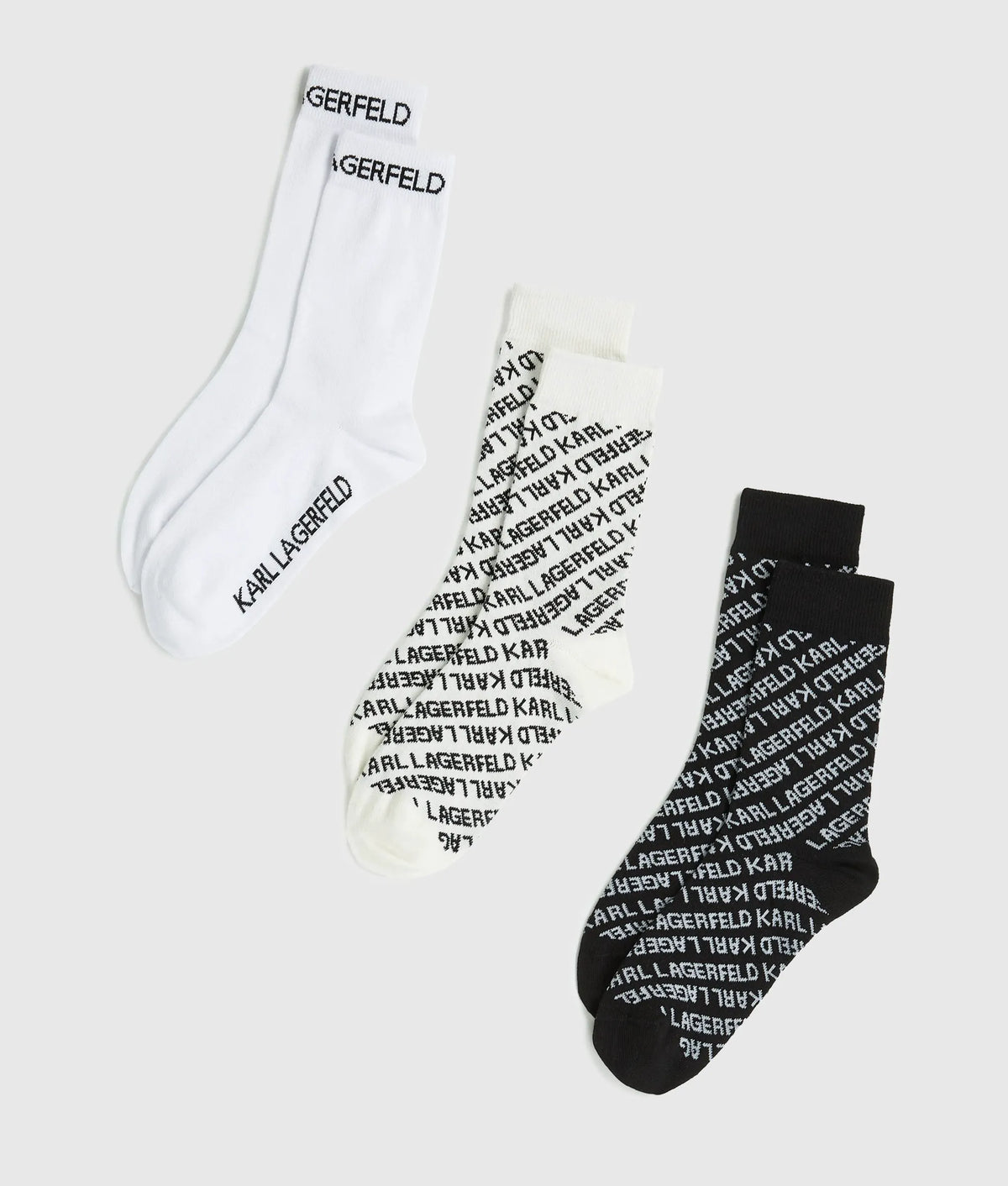 All-over logo socks – 3-pack