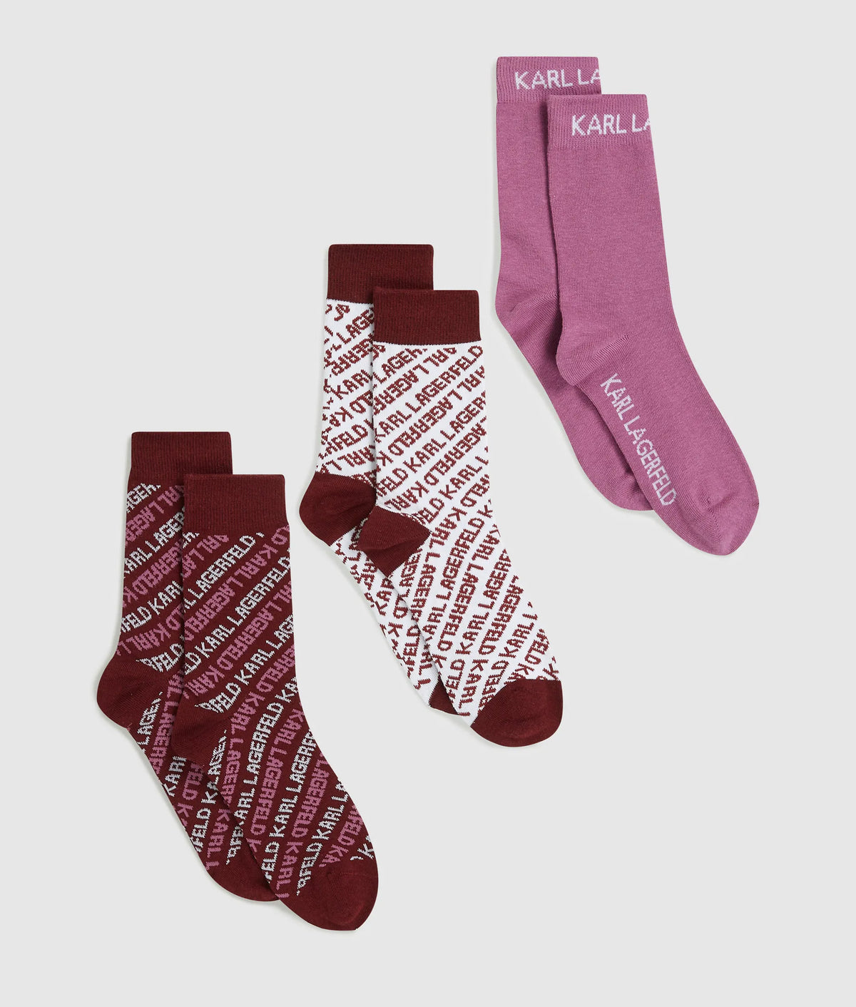 All-over logo socks – 3-pack