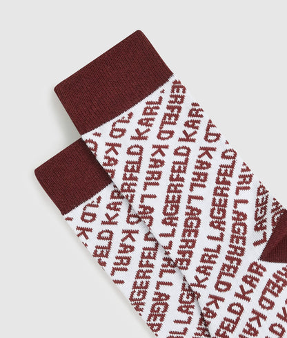 All-over logo socks – 3-pack