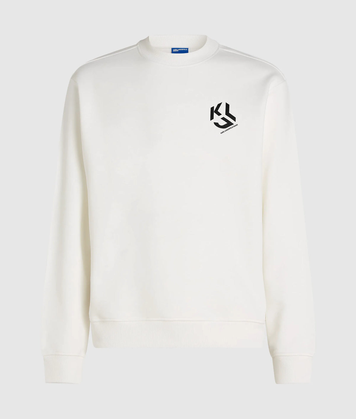 Monogram patch sweatshirt