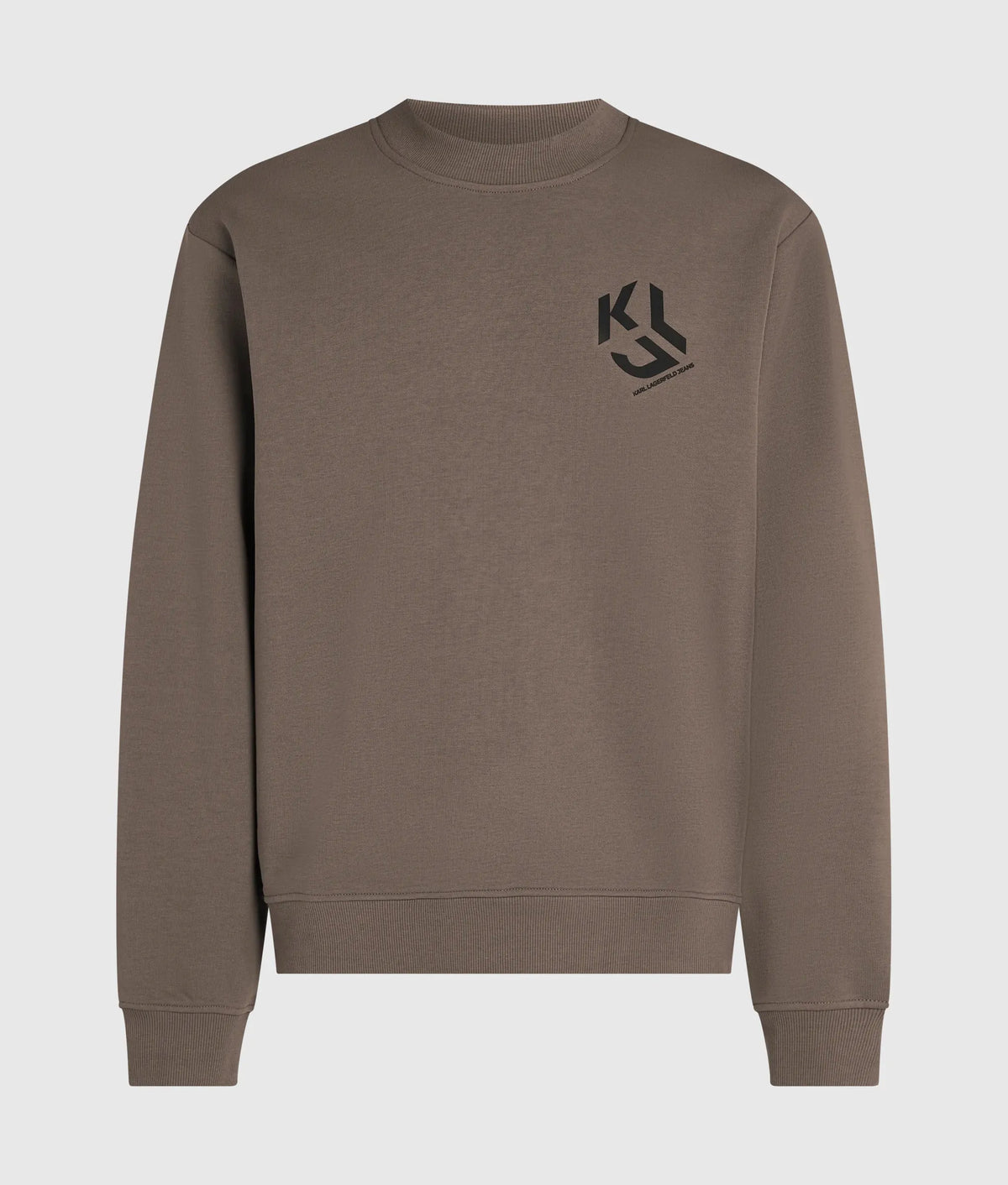 Monogram patch sweatshirt