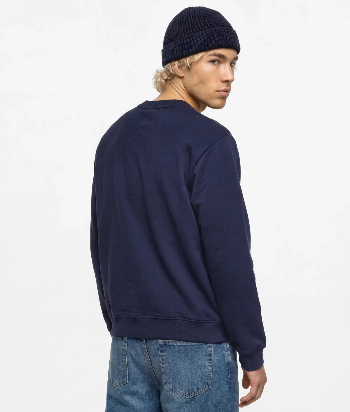 Monogram patch sweatshirt