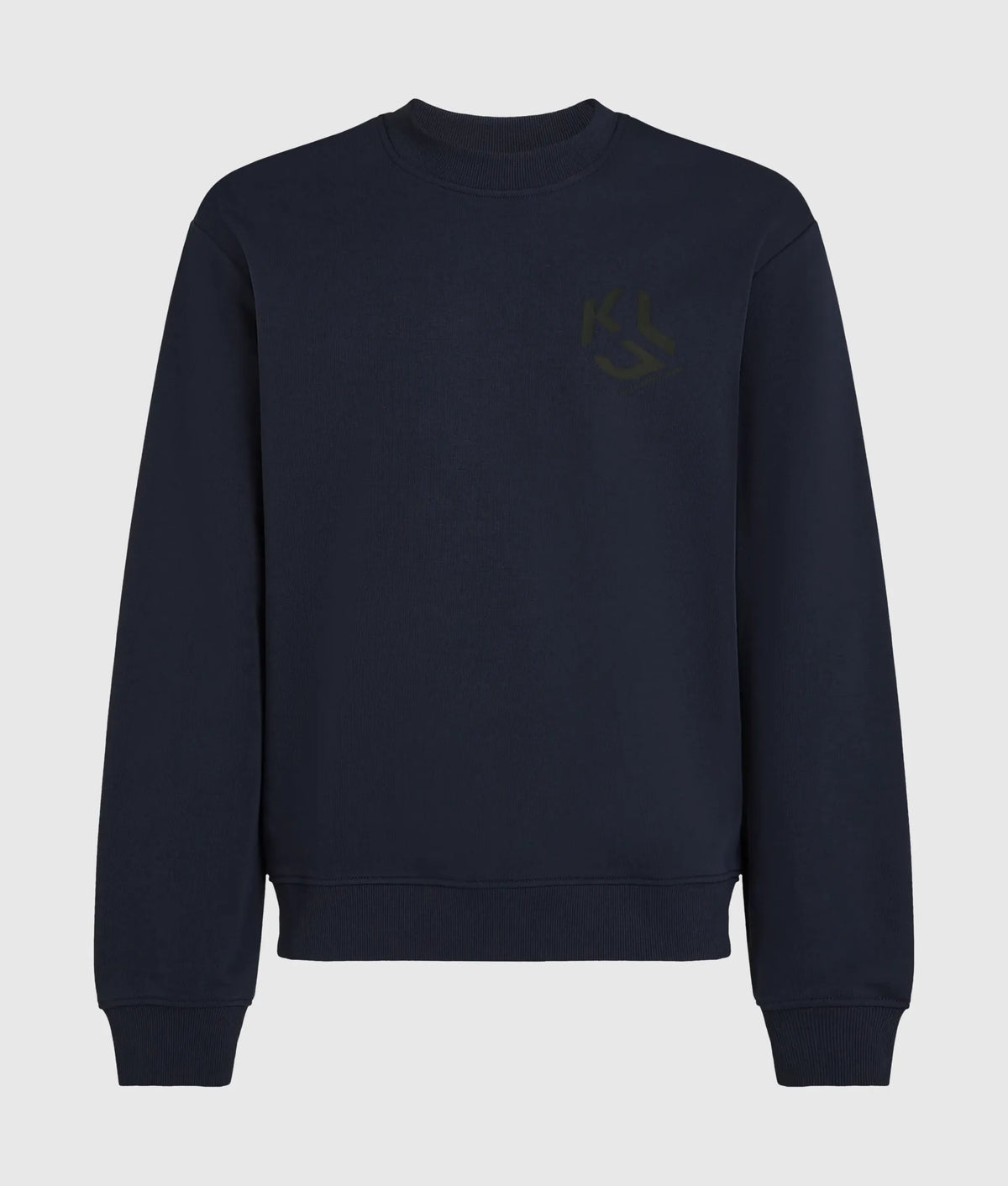 Monogram patch sweatshirt