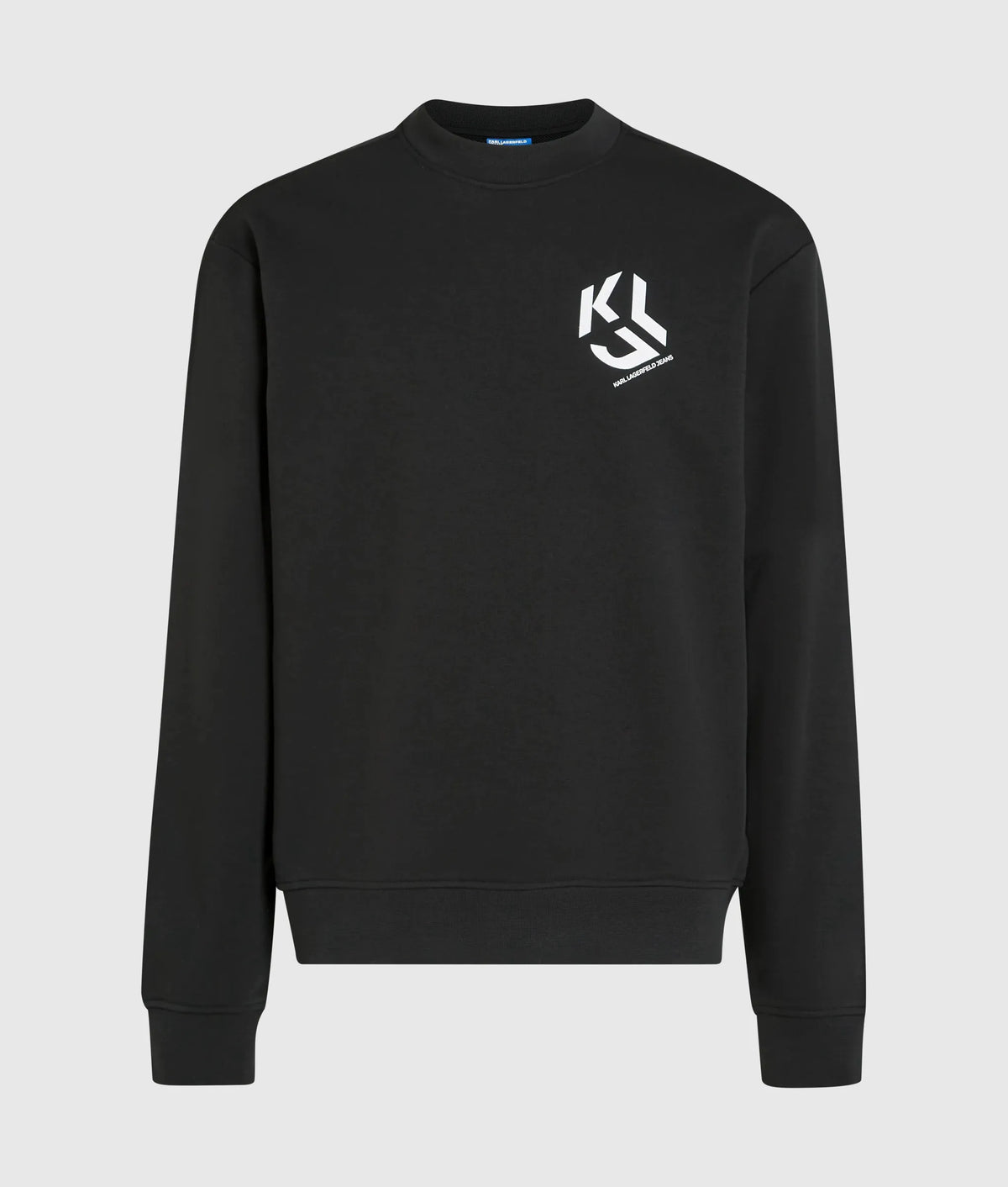 Monogram patch sweatshirt