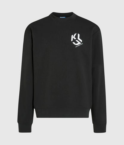 Monogram patch sweatshirt