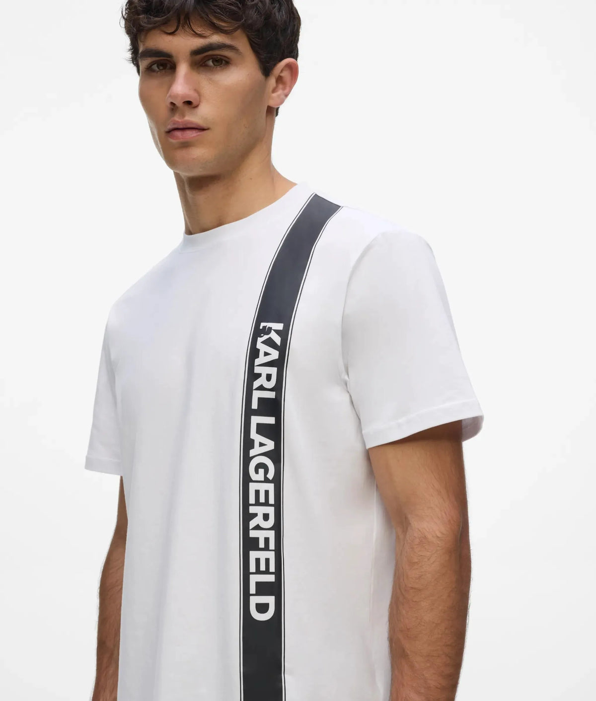 Vertical logo pajama T-shirt