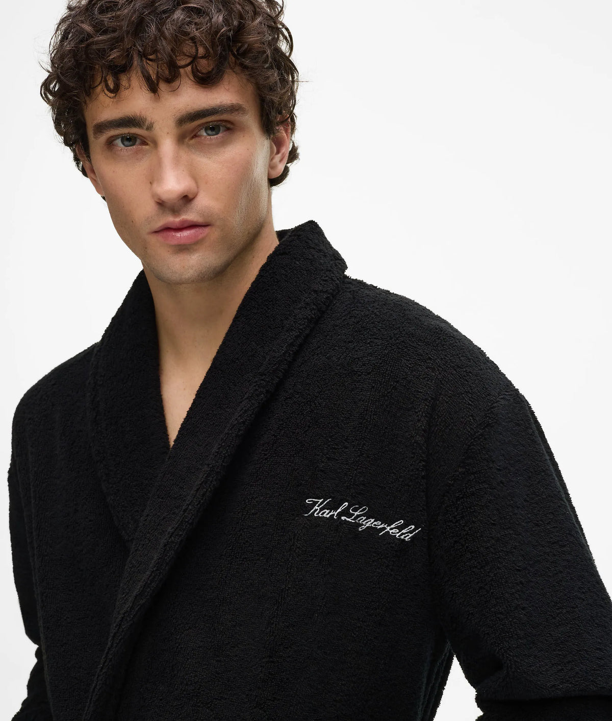 Terry bathrobe
