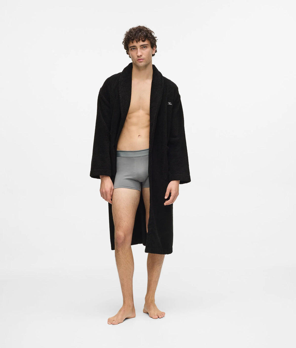 Terry bathrobe