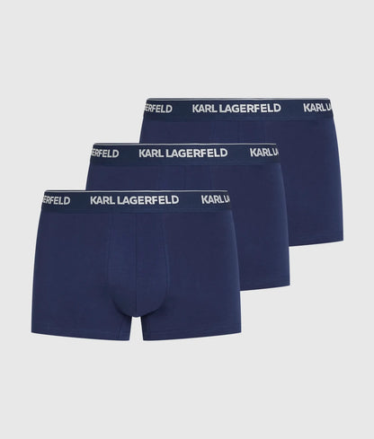 Metallic logo trunks – 3 pack