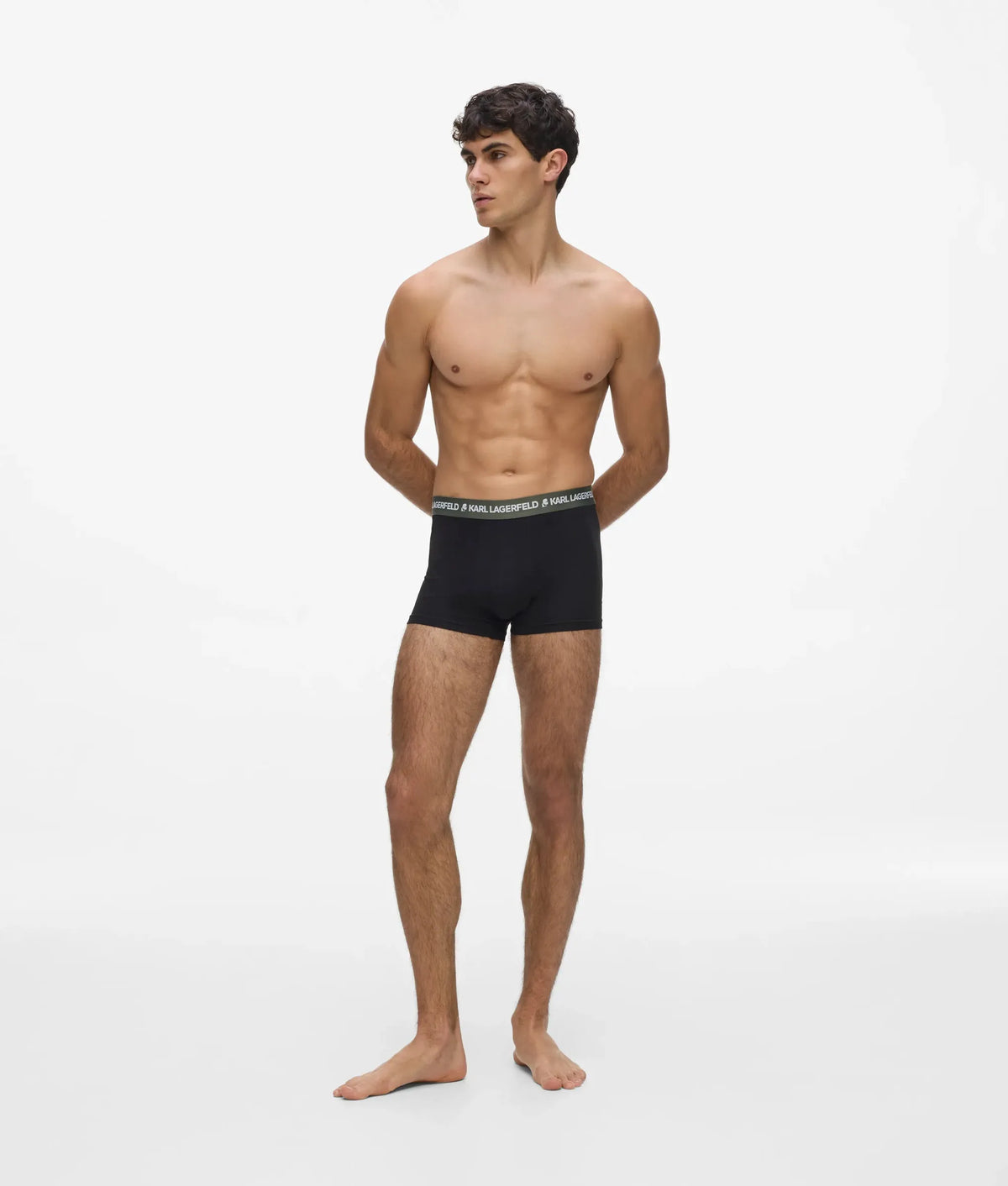 Contrast waistband trunks – 5-pack