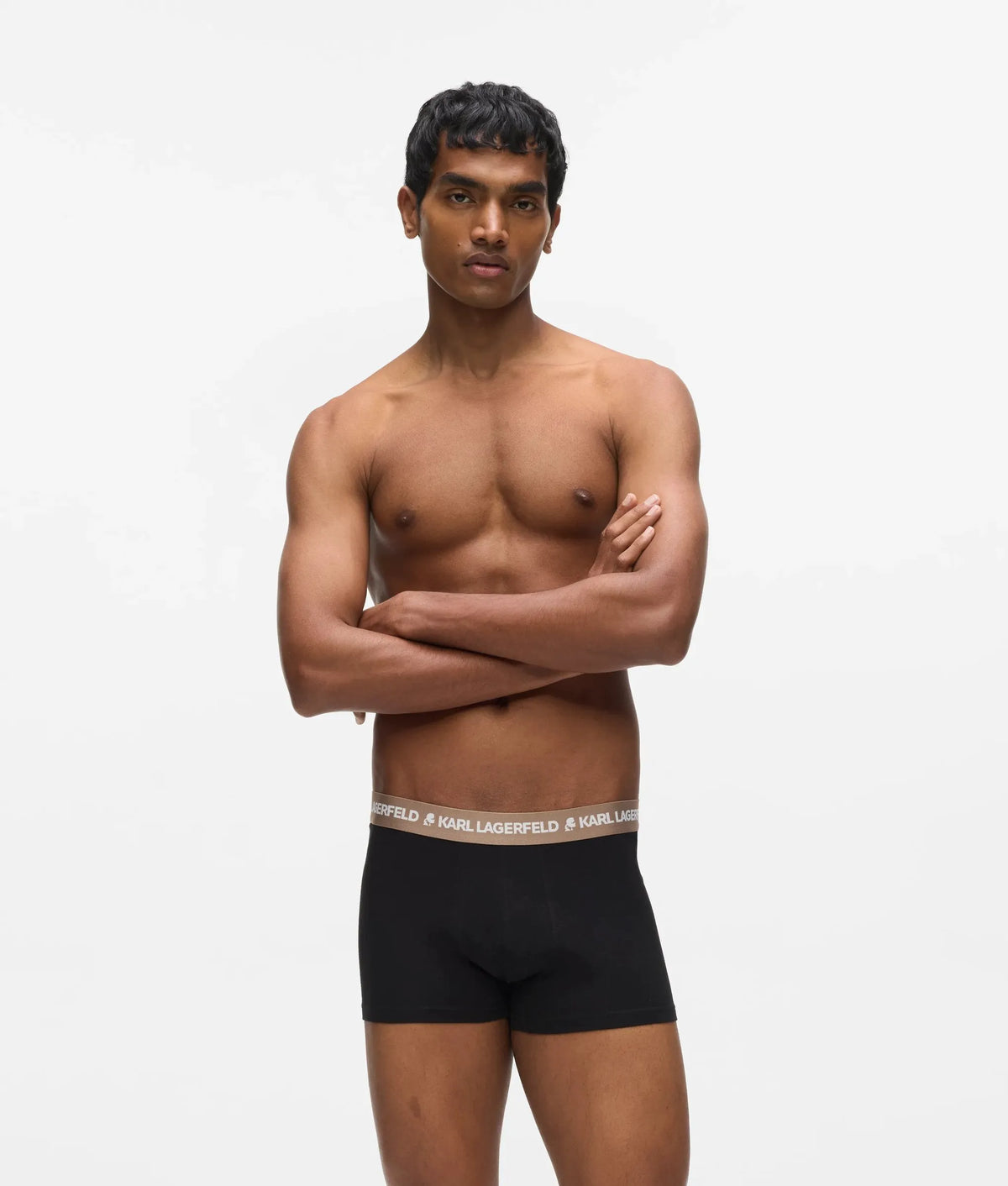 Contrast waistband trunks – 5-pack
