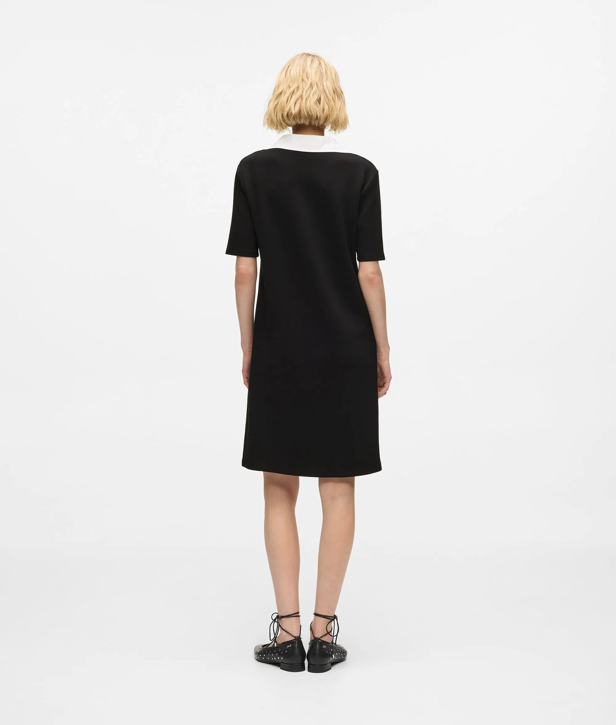 Signature collar polo dress