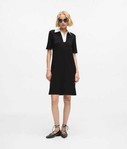 Signature collar polo dress