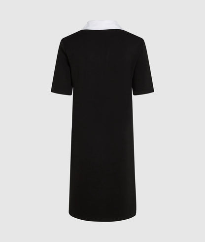 Signature collar polo dress