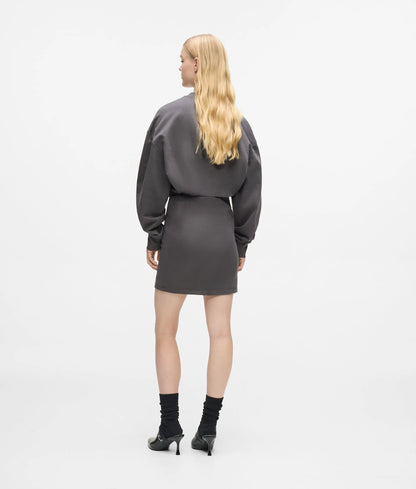 Blouson sweat dress