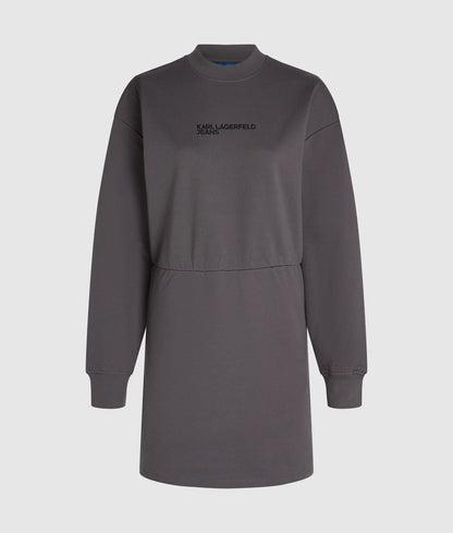 Blouson sweat dress