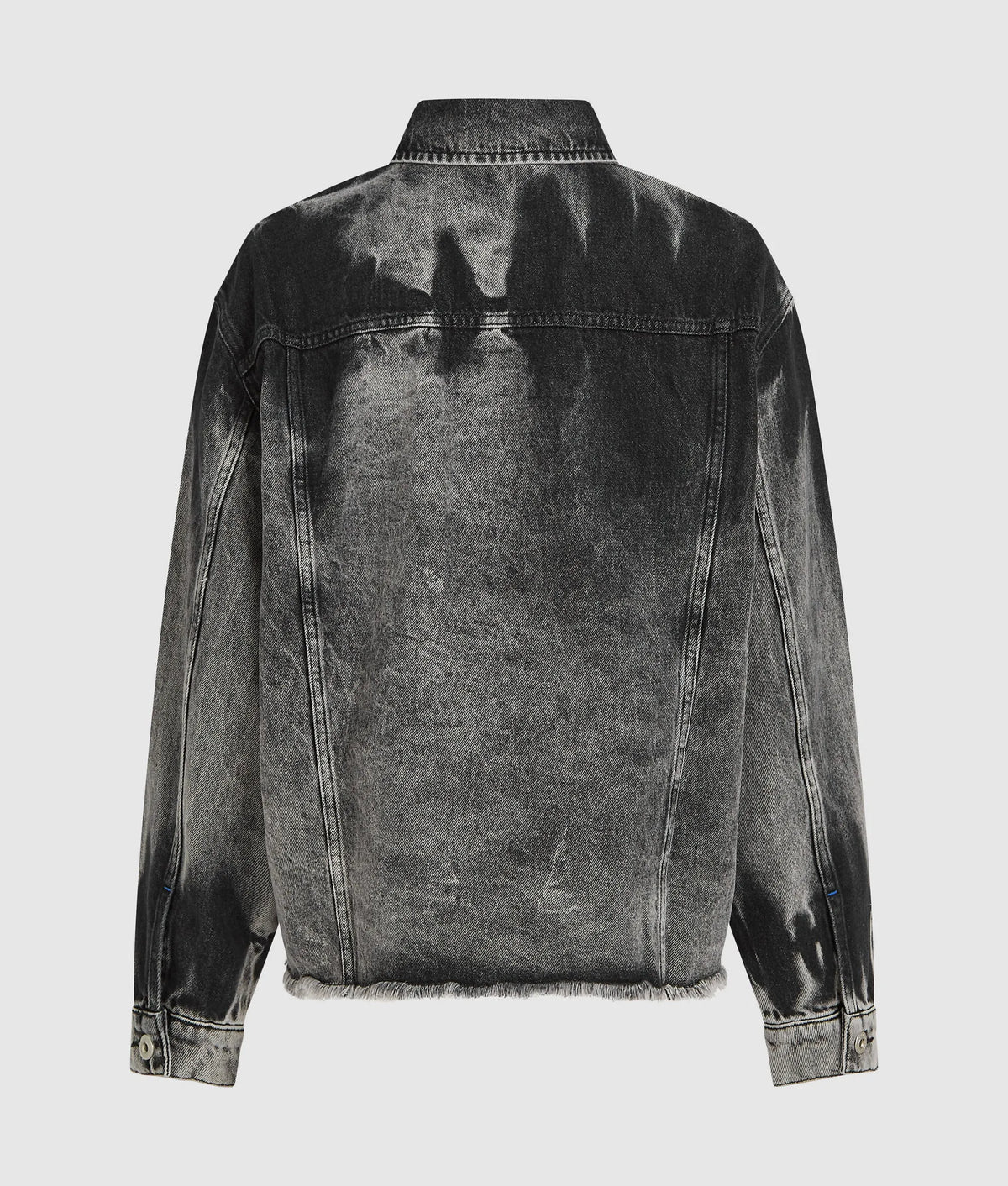 Bleached denim jacket