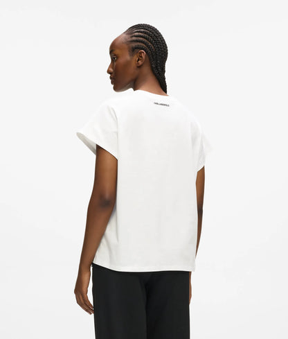 Relaxed Rue St-Guillaume glitter T-shirt