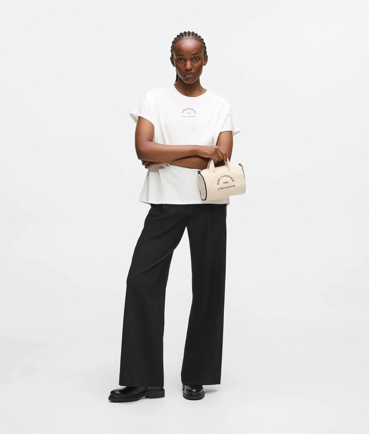 Relaxed Rue St-Guillaume glitter T-shirt