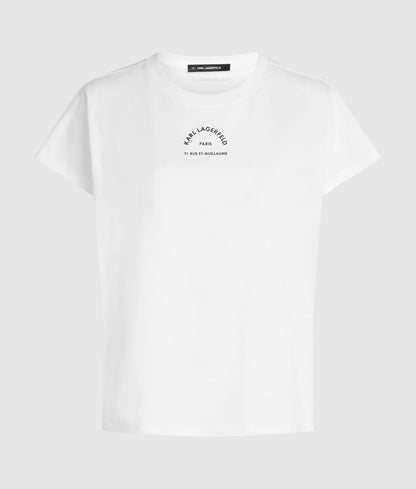 Relaxed Rue St-Guillaume glitter T-shirt