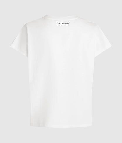 Relaxed Rue St-Guillaume glitter T-shirt