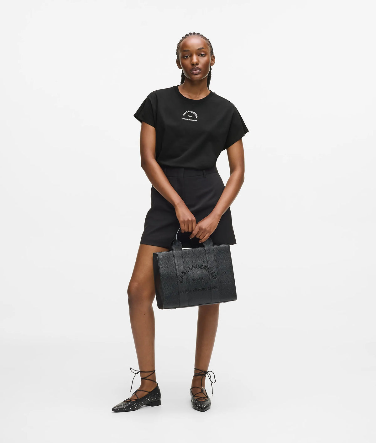 Relaxed Rue St-Guillaume glitter T-shirt
