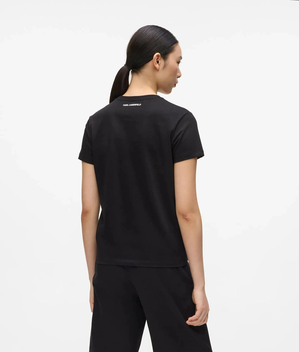 Slim-fit Rue St-Guillaume glitter T-shirt
