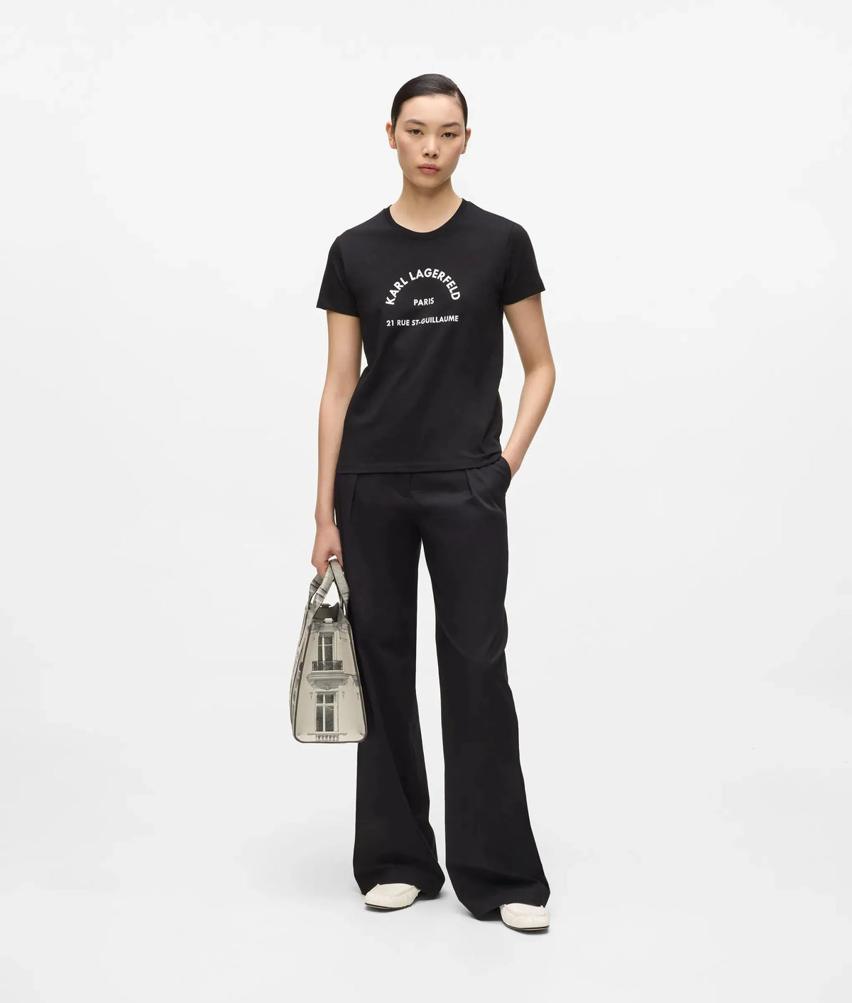Slim-fit Rue St-Guillaume glitter T-shirt