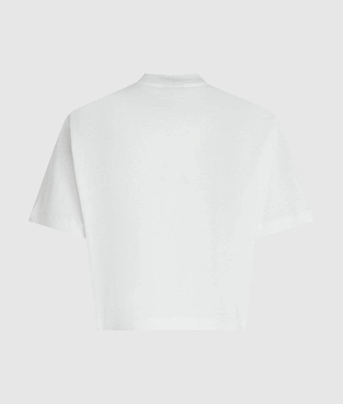 Cropped graffiti T-shirt