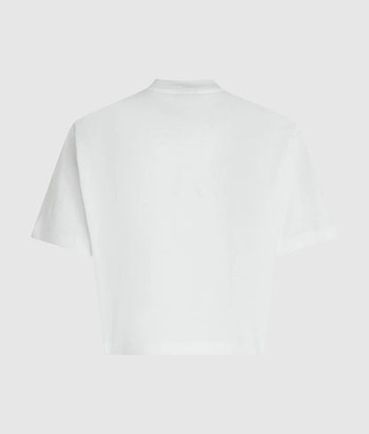 Cropped graffiti T-shirt