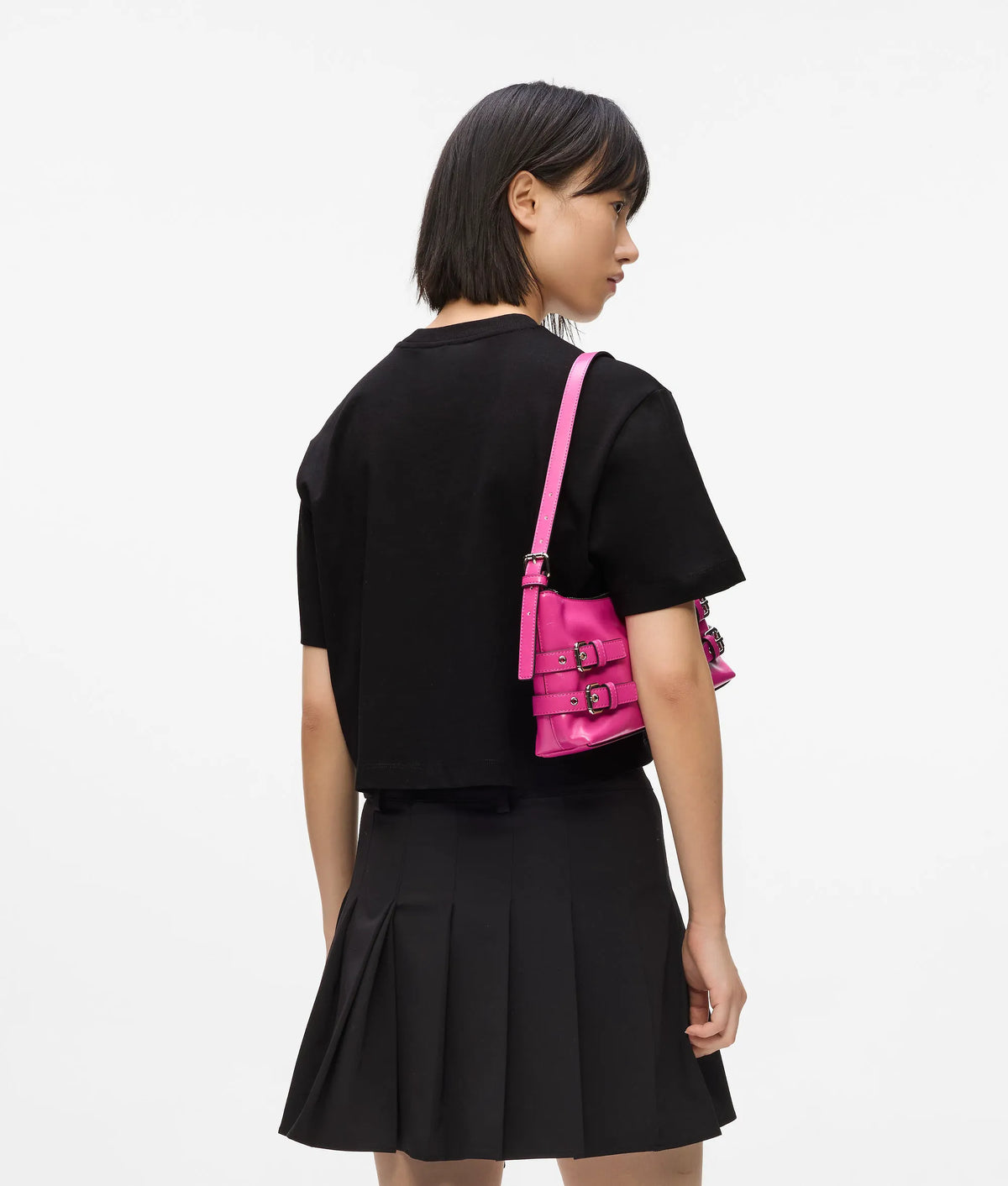 Cropped graffiti T-shirt