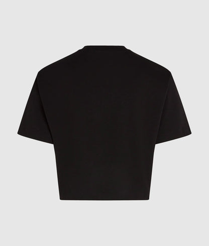 Cropped graffiti T-shirt