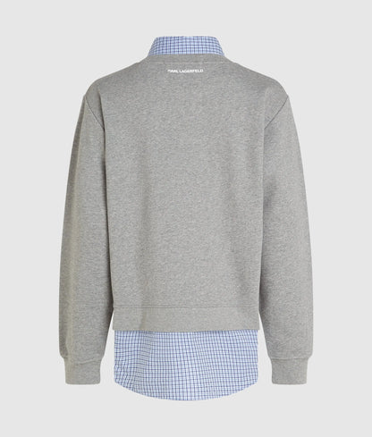 Ikon layered sweatshirt