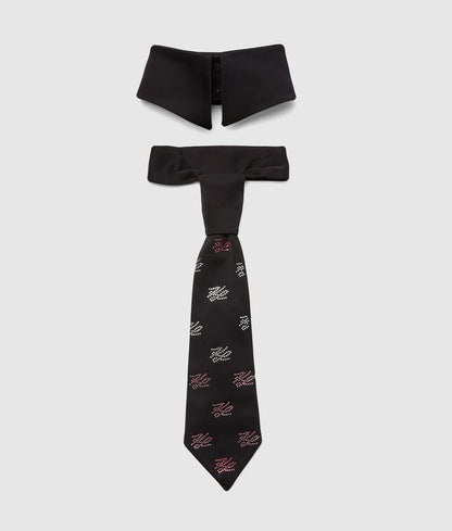 Exclusive K/Autograph collar and tie