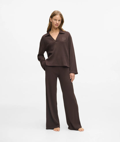 Waffle loungewear pants