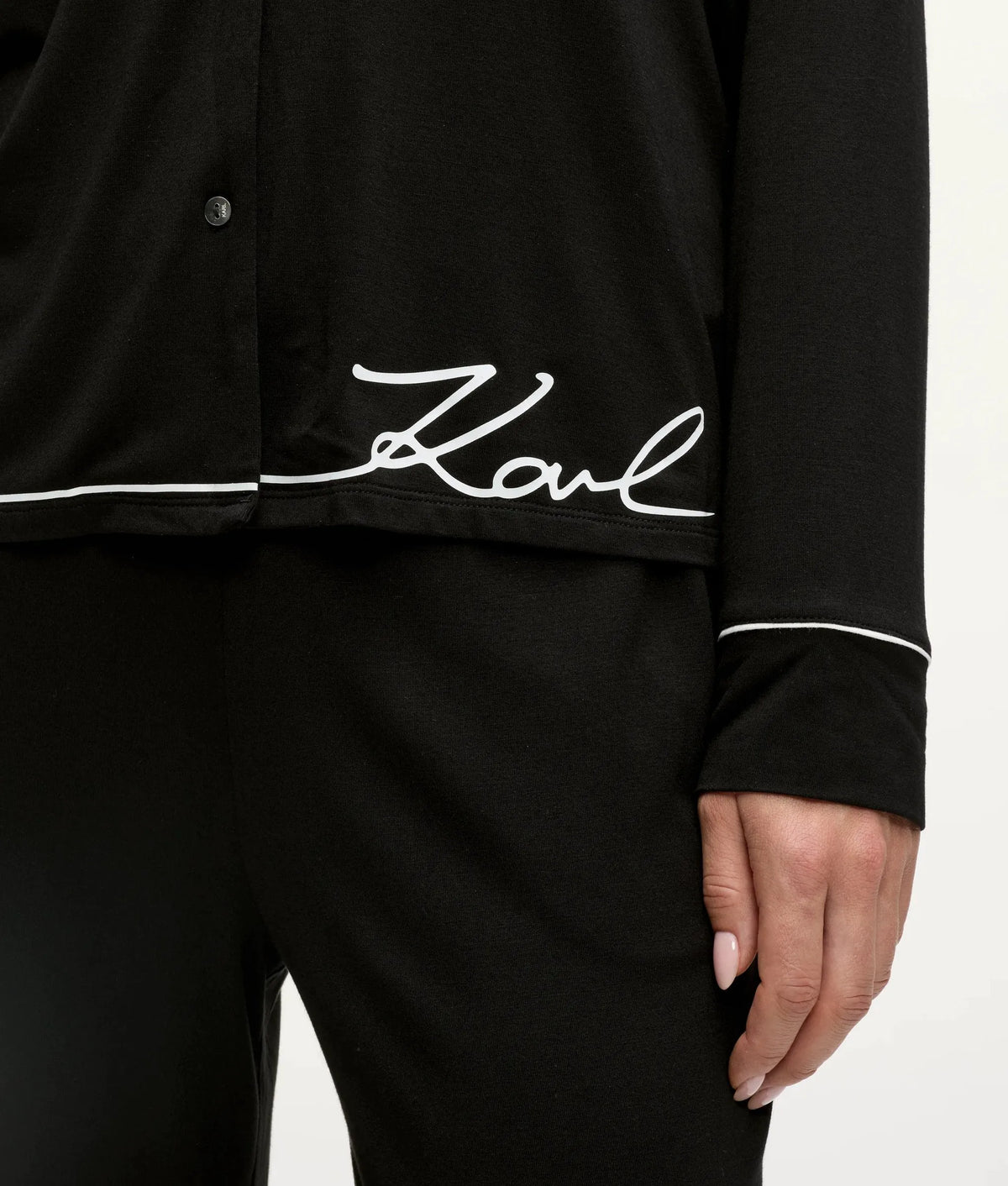 Signature long pajama set