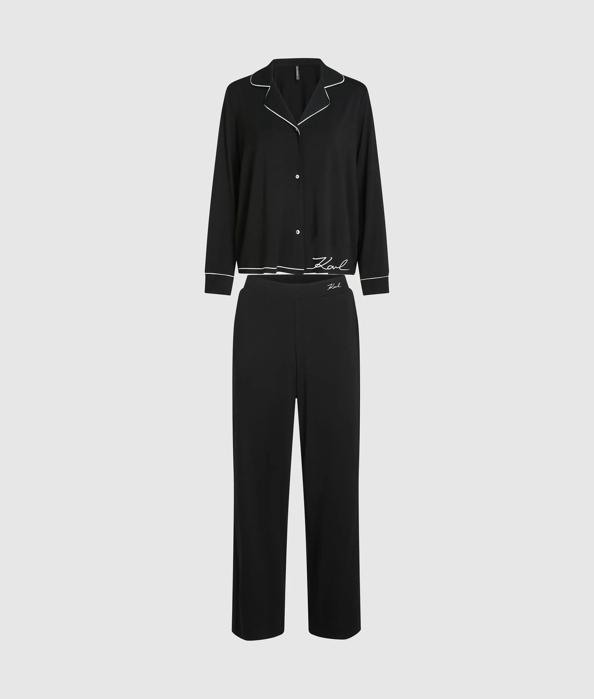 Signature long pajama set