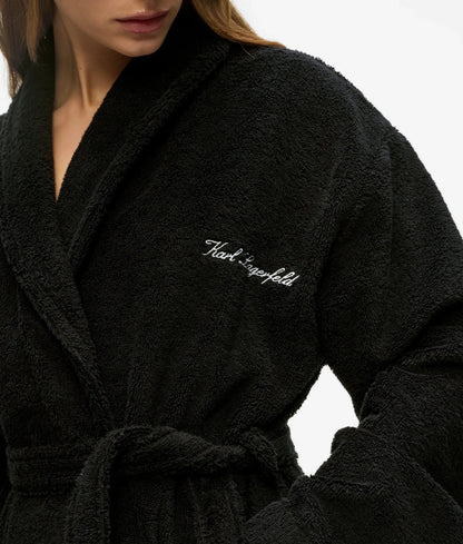 Terry bathrobe