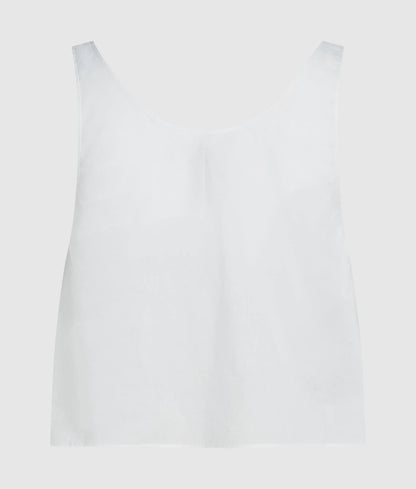 Tie-front beach top