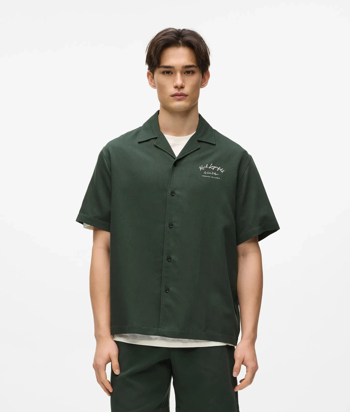 Short-sleeved Côte D'Azur shirt