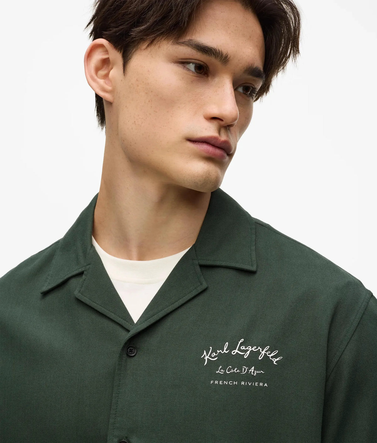Short-sleeved Côte D'Azur shirt