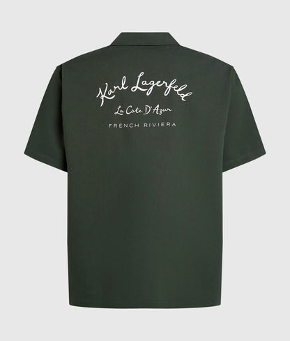 Short-sleeved Côte D'Azur shirt
