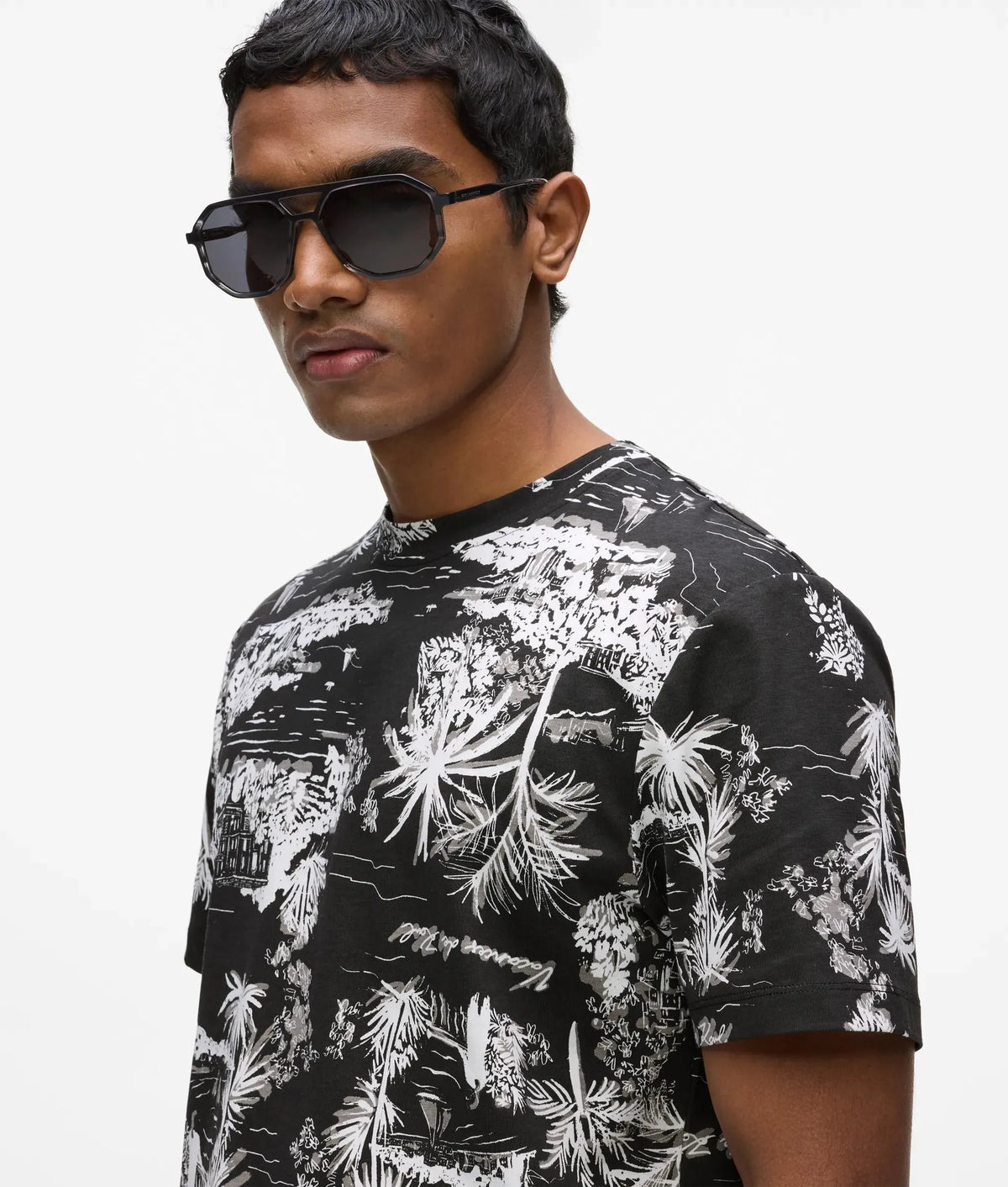 Villa la Vigie print T-shirt