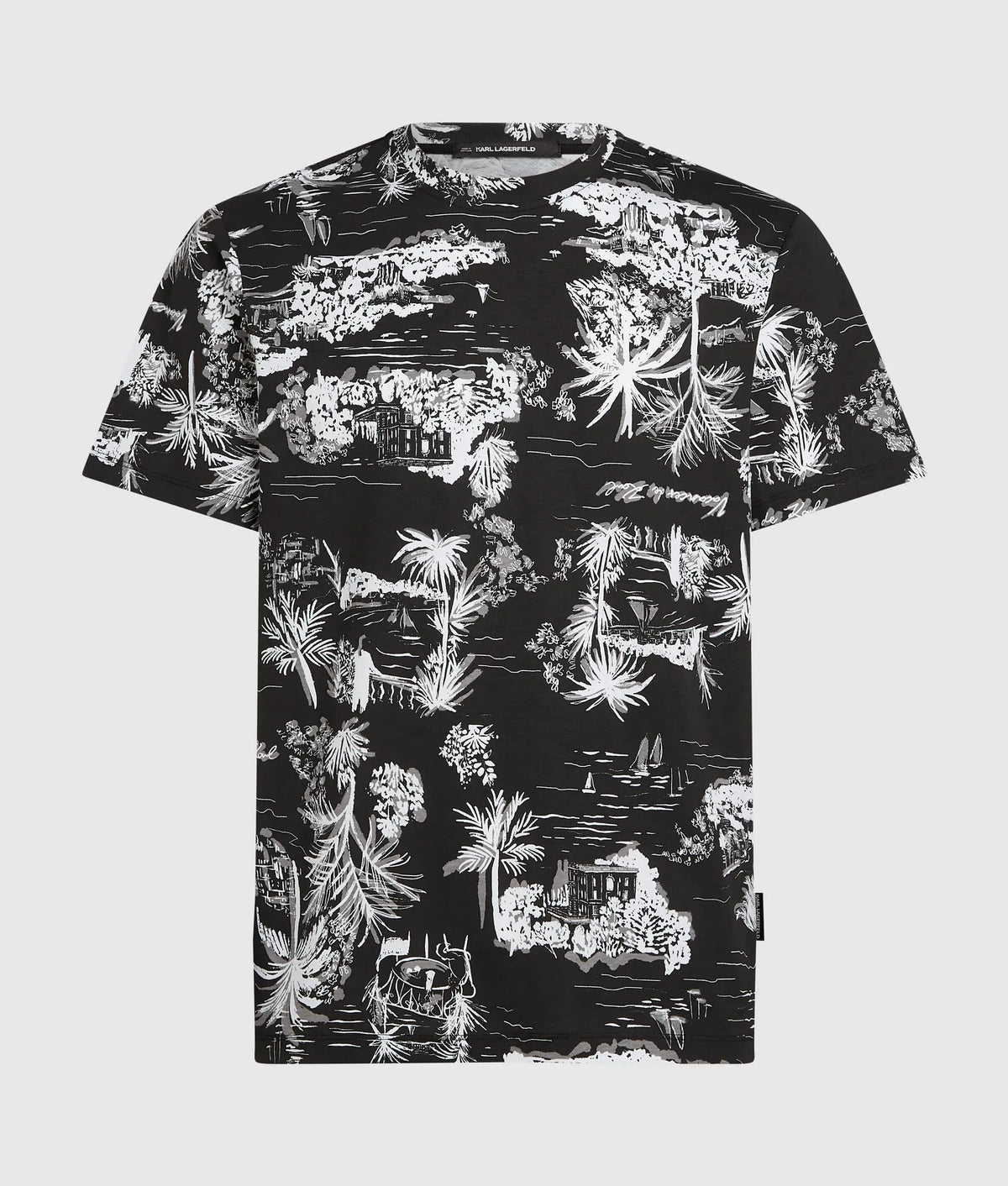 Villa la Vigie print T-shirt