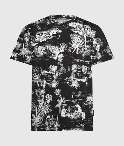 Villa la Vigie print T-shirt