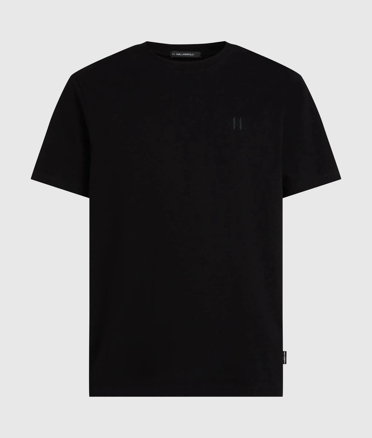 Monogram linen blend T-shirt